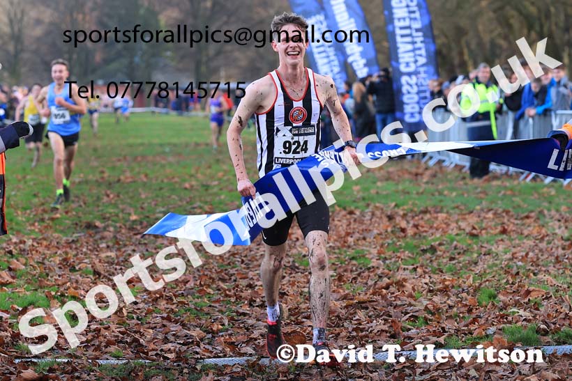 Junior Men (Under-20s), 2023 British Athletics Cross Challenge, Sefton Park, Liverpool. Photo: David T. Hewitson/Sports for All Pics